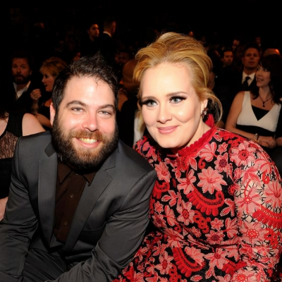 Simon Konecki together with her newly engaged fiance, Adele in 2017